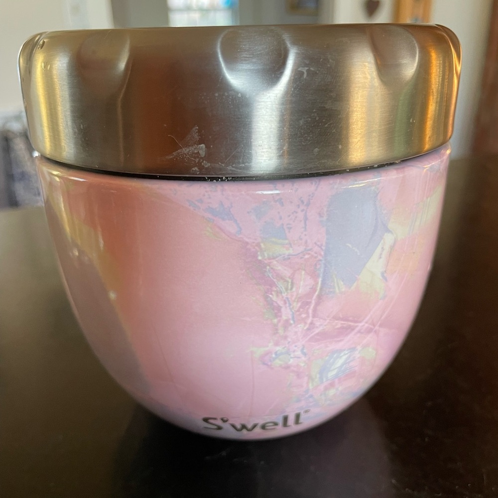 S’well Eats insulated thermos with 3 prep bowls, 20 ox BPA free